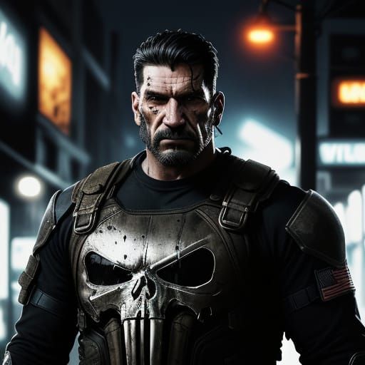 Gritty Urban Warrior in Tactical Gear