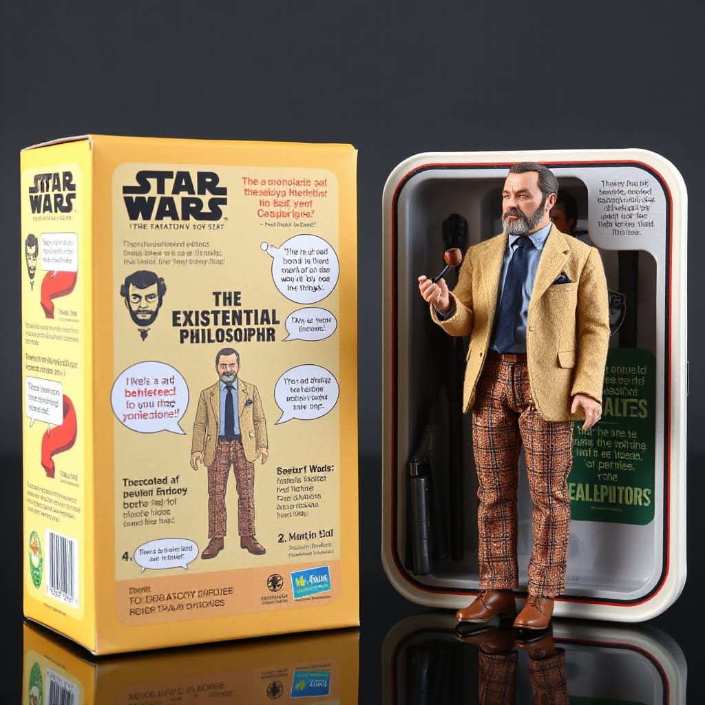 The Existential Philosopher Action Figure