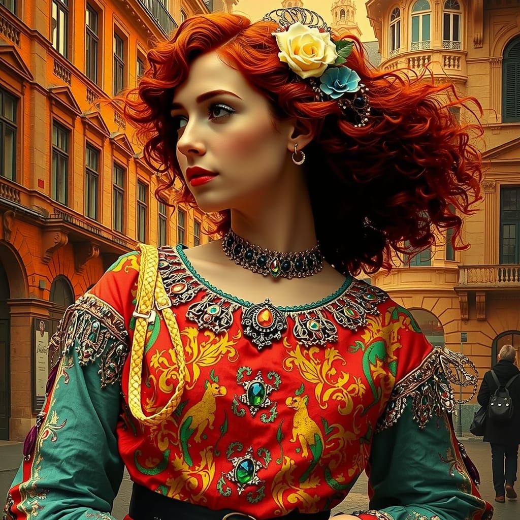 Surreal Gran Place Brussels in Hyper-Realism Style