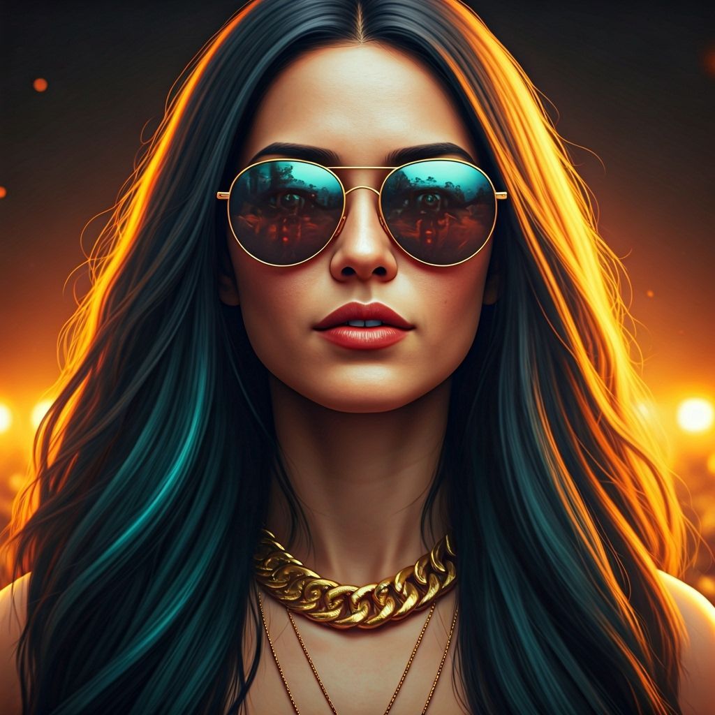 Concert Streaker in Art Nouveau Style