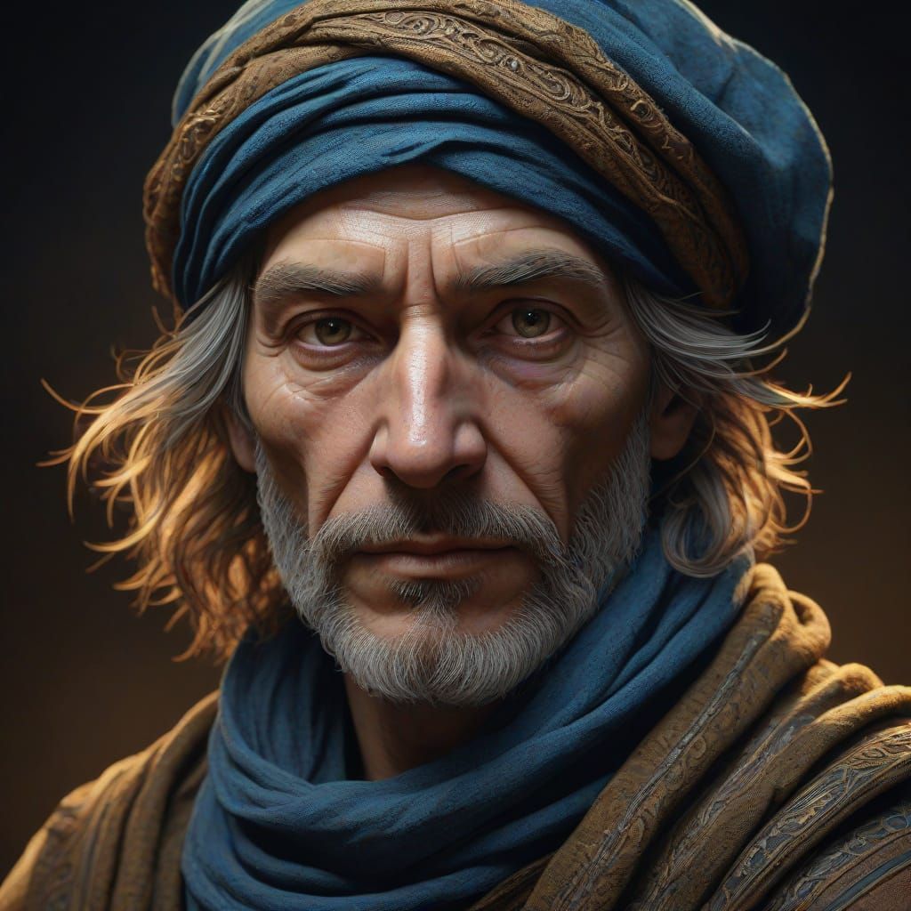 Ancient Mystic in Earthy Tones