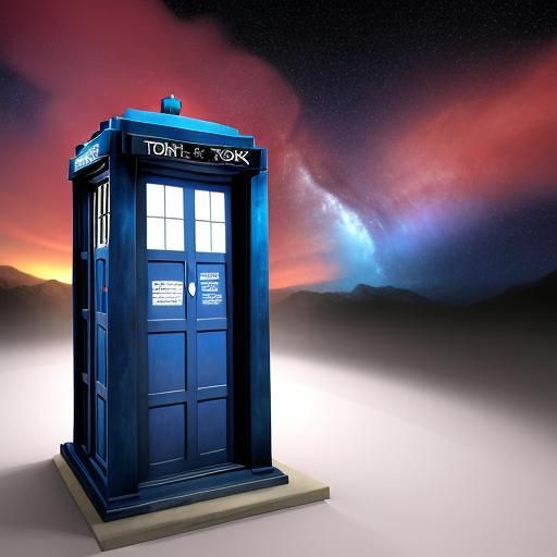 AI Generated TARDIS Image