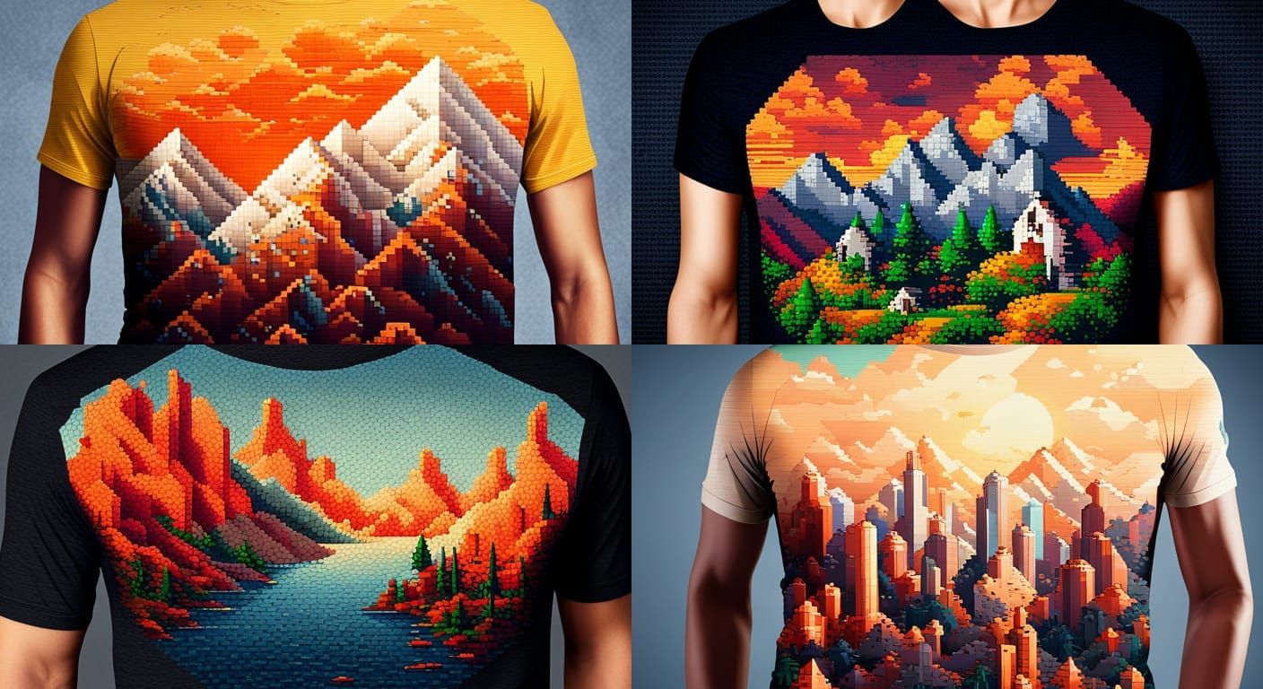 8Bit retro Pixel Art