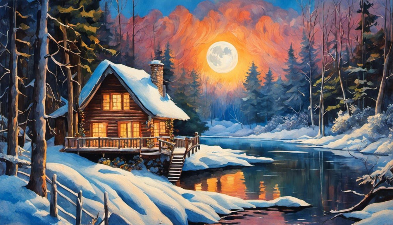 Cozy Cabin in the Woods