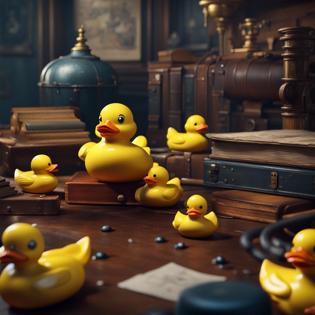 Rubber Ducks Run a Bureau of Investigation