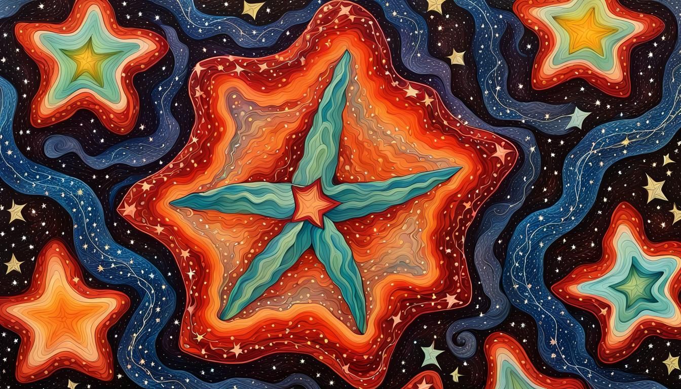 Electromagnetic Jelly Coils Surround Newborn Stars