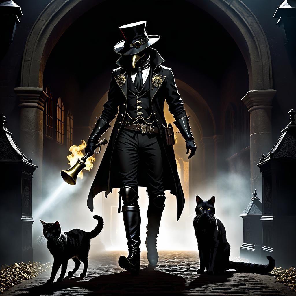Cat Plague Doctor: Shadow of the Plague