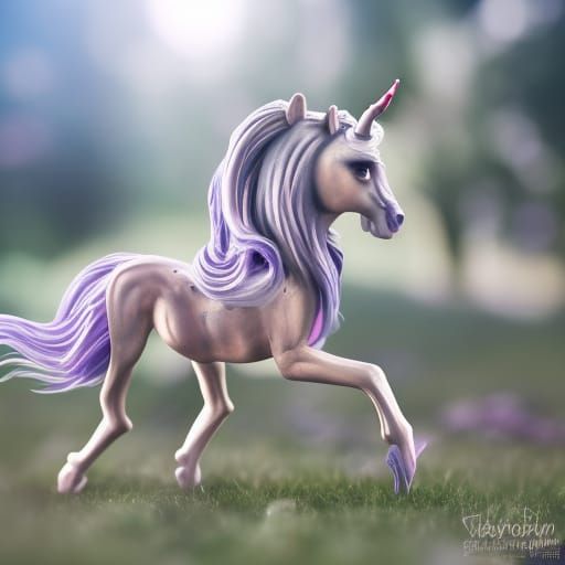Undead Unicorn Centaur Rising, Hyperrealistic Photography