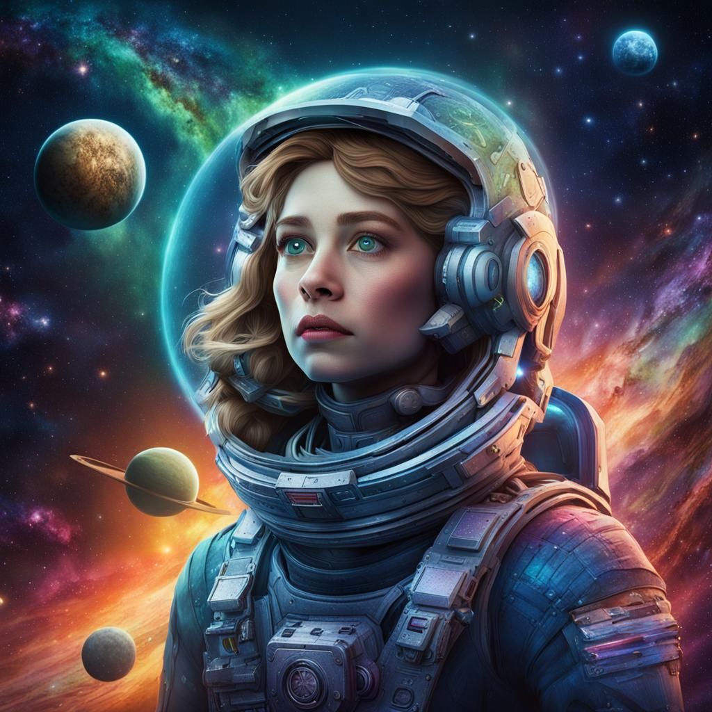 Aurora Stardust: A Fearless Space Explorer