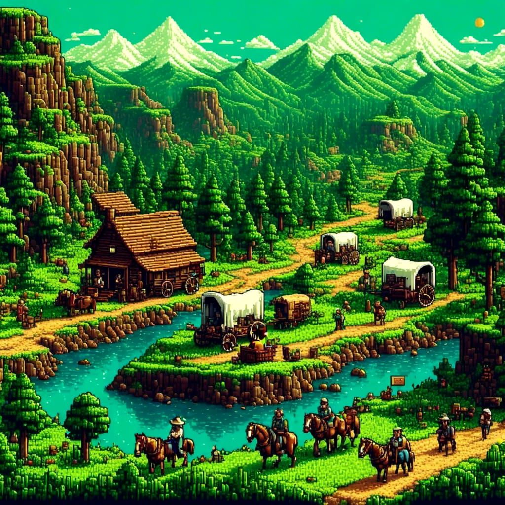 Oregon Trail Circa 1990 - Updated version
