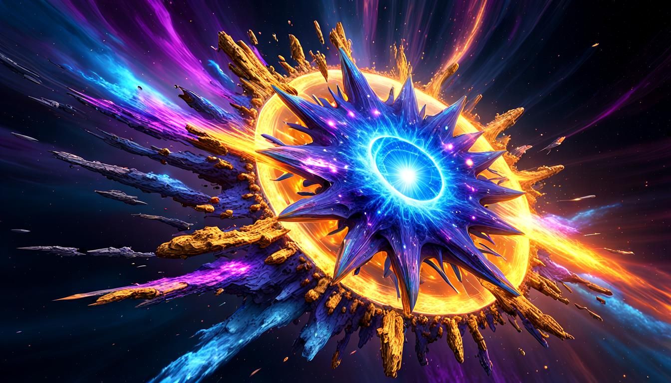 Stellar Protostar with Plasma Disc and Jets