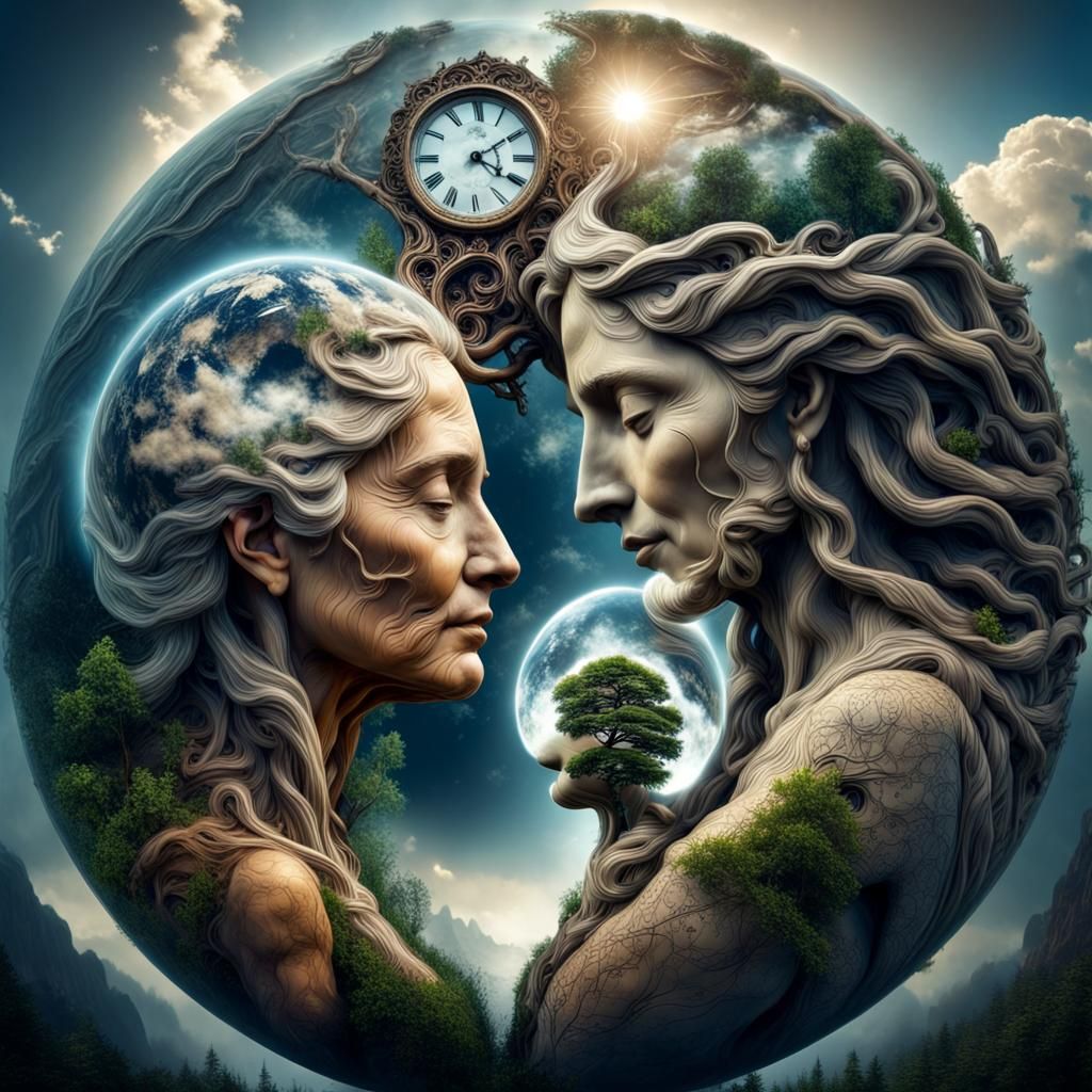 Mother Earth and father time