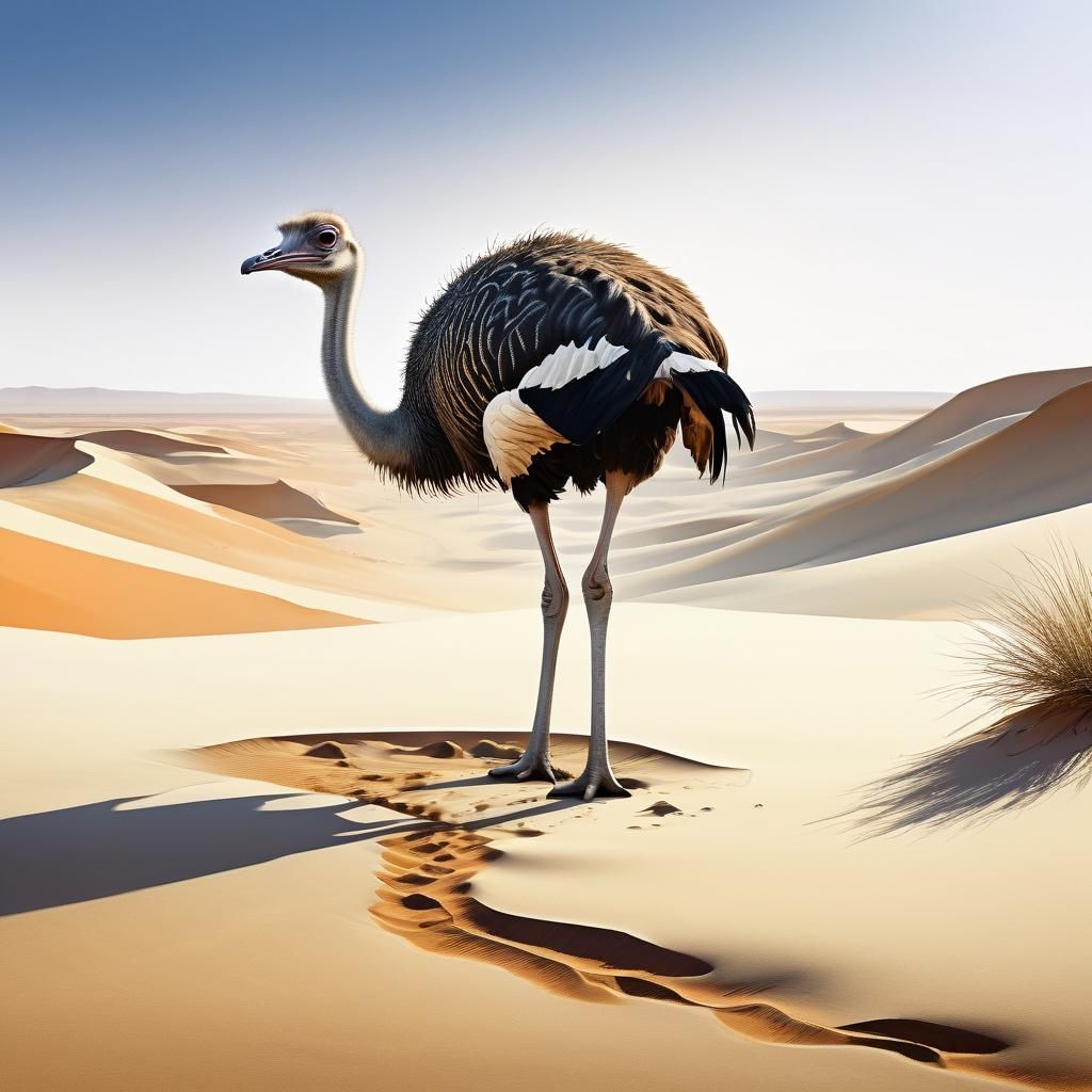 The Lonely Ostrich