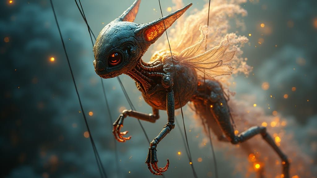 Puppet Bound by Strings