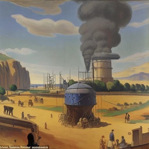 Antique Steam Turbine Replaces Ancient Greeks in Art