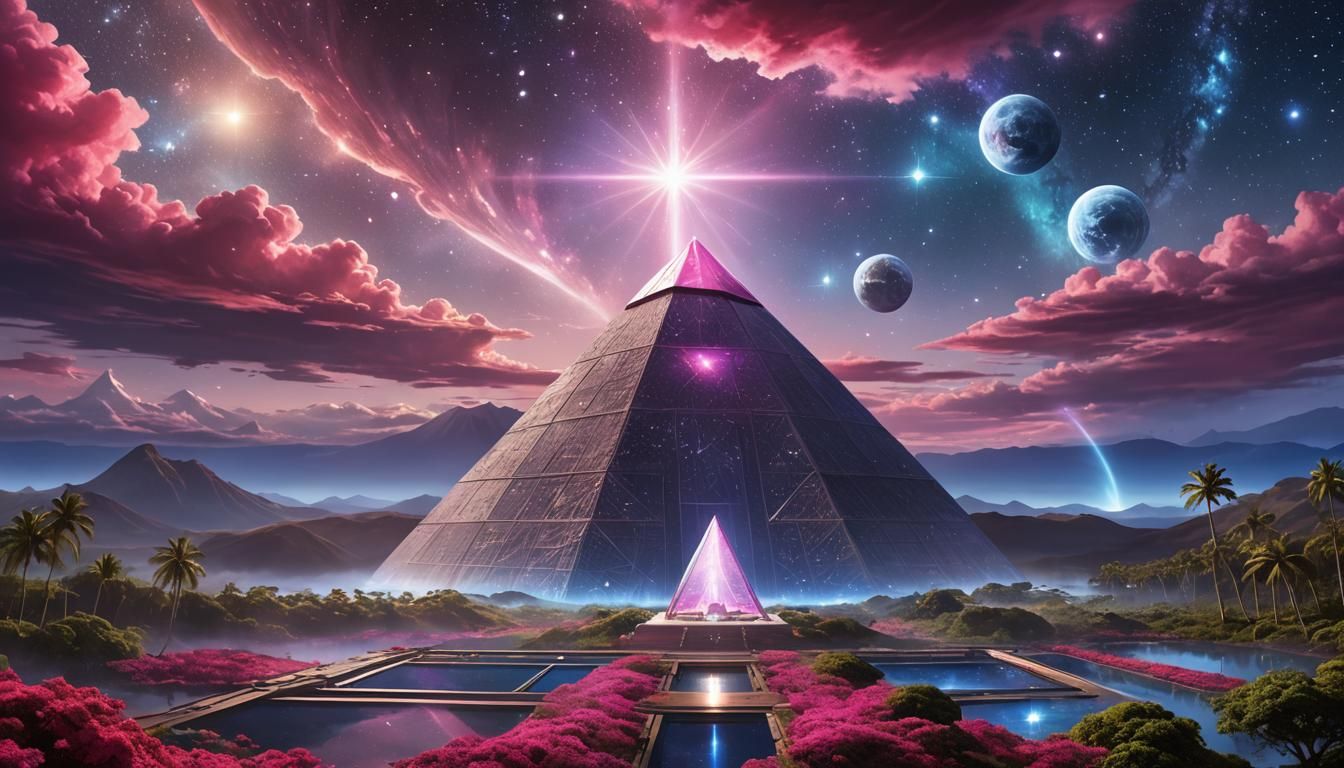 Pleiadian Mothership Over Hawaii: A Cinematic Vision