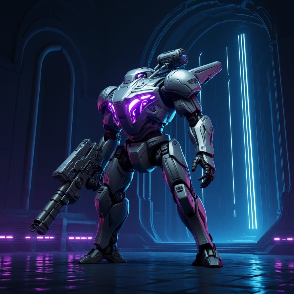 Flux Kontext Dev Quadruped Mech Attempt