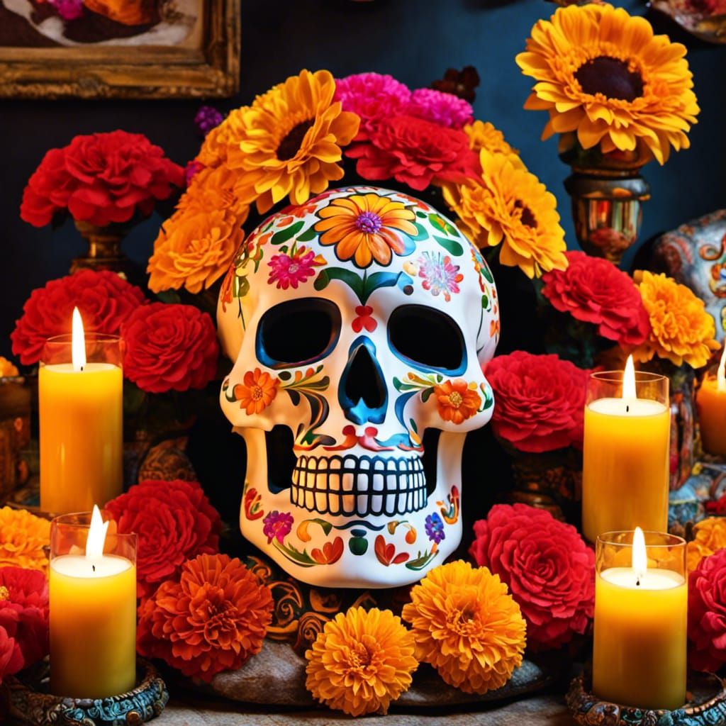Dia de los Muertos Altar