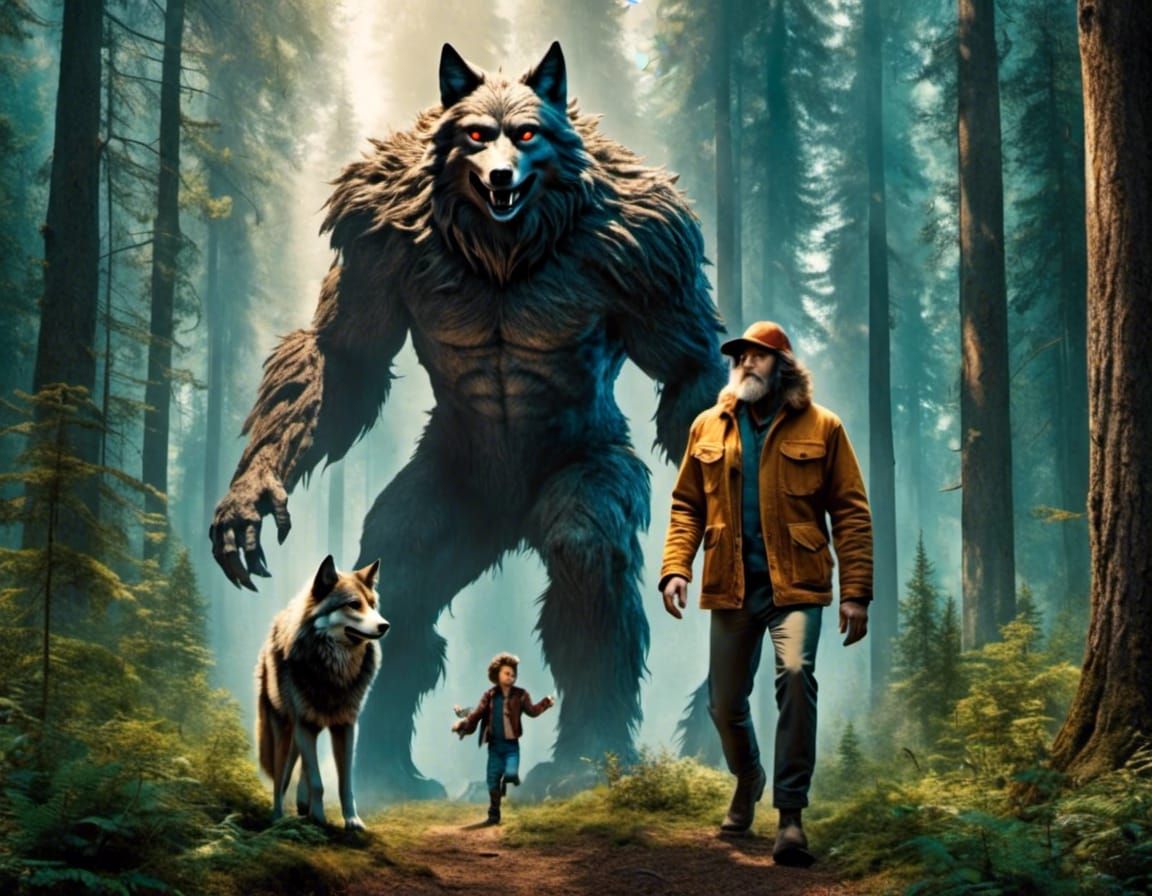 Daddy, look behind you!!