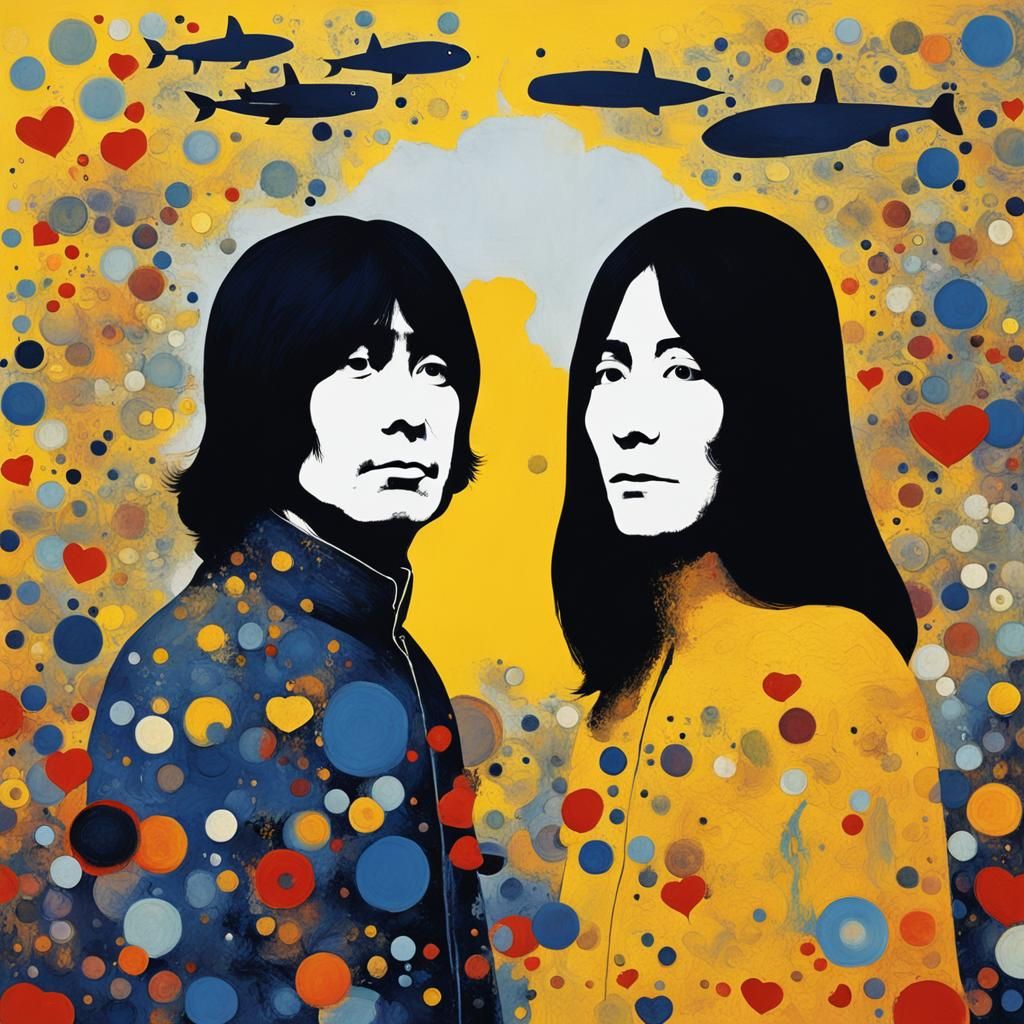 Abstract Art: John and Yoko's Tragic Love