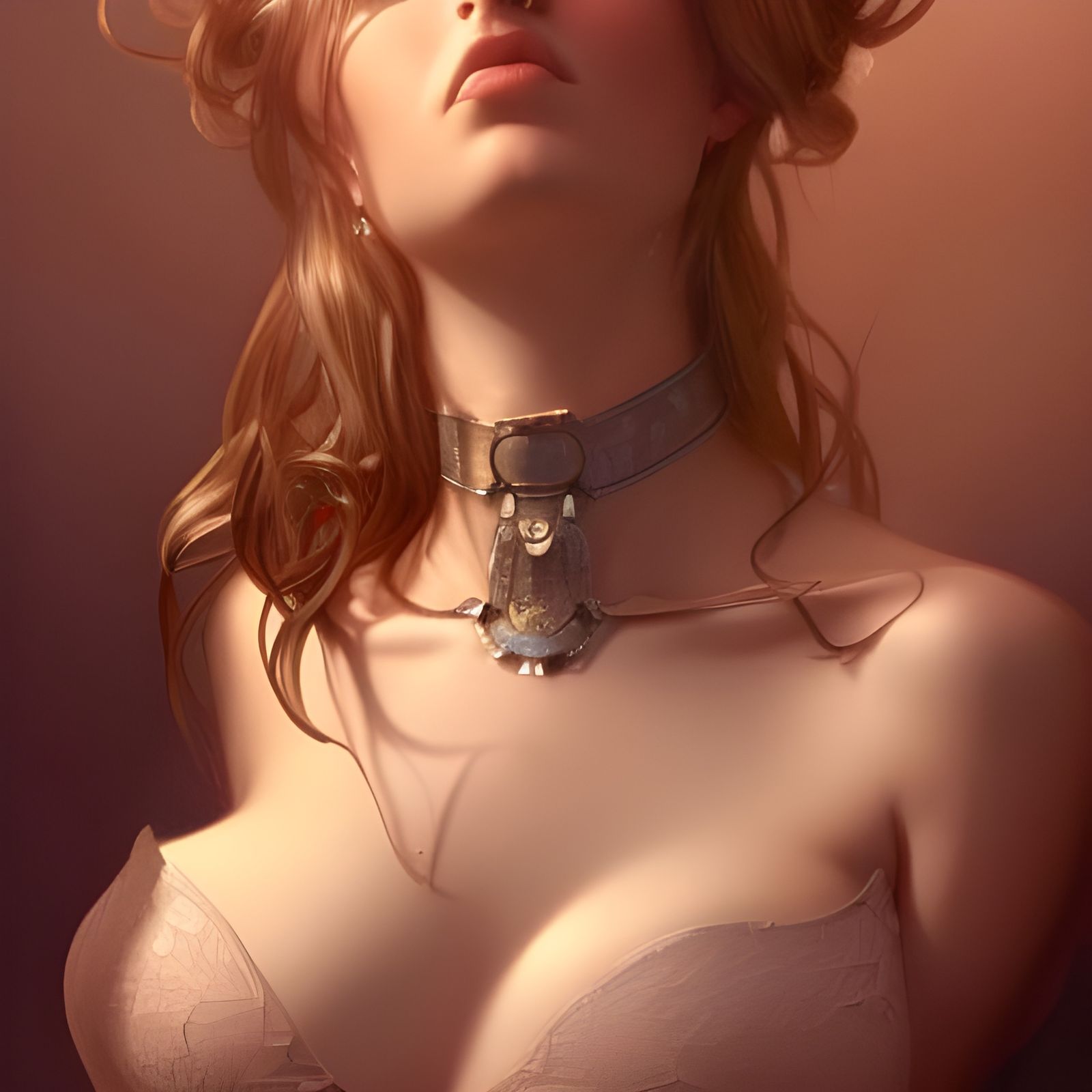 Intricate Portrait with Dynamic Lighting in 8k