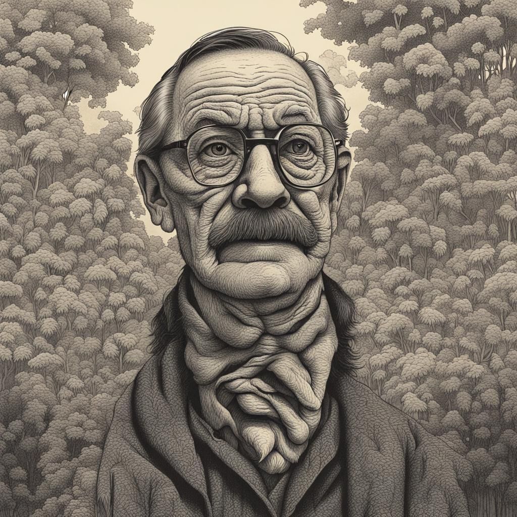 AI Interpretation of a Weird Father