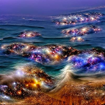 Ethereal Ocean of Galaxies in a Parallel Universe