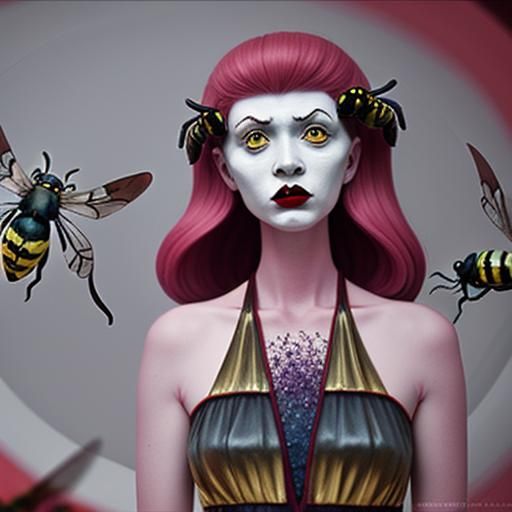 Becoming An Insect Woman...