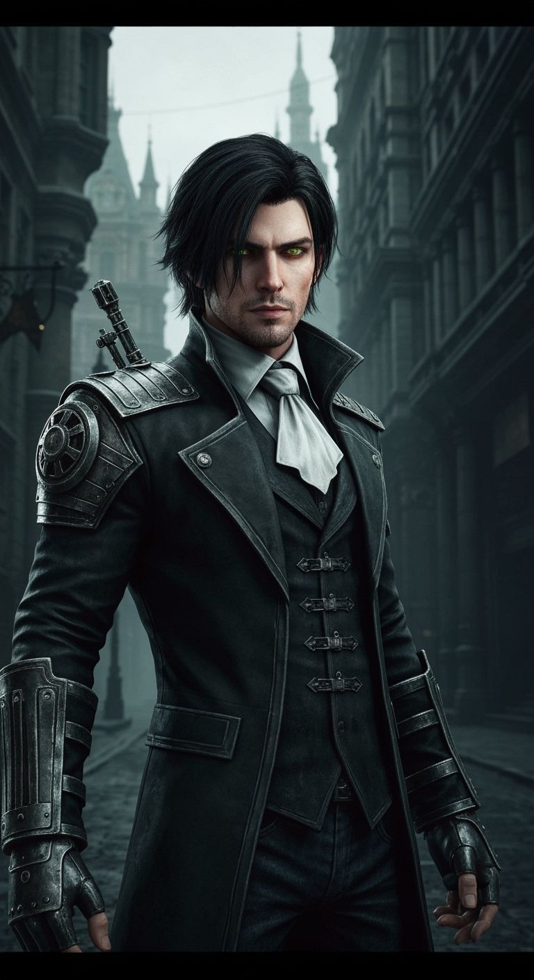 Aristocratic Rogue in Grim Steampunk City