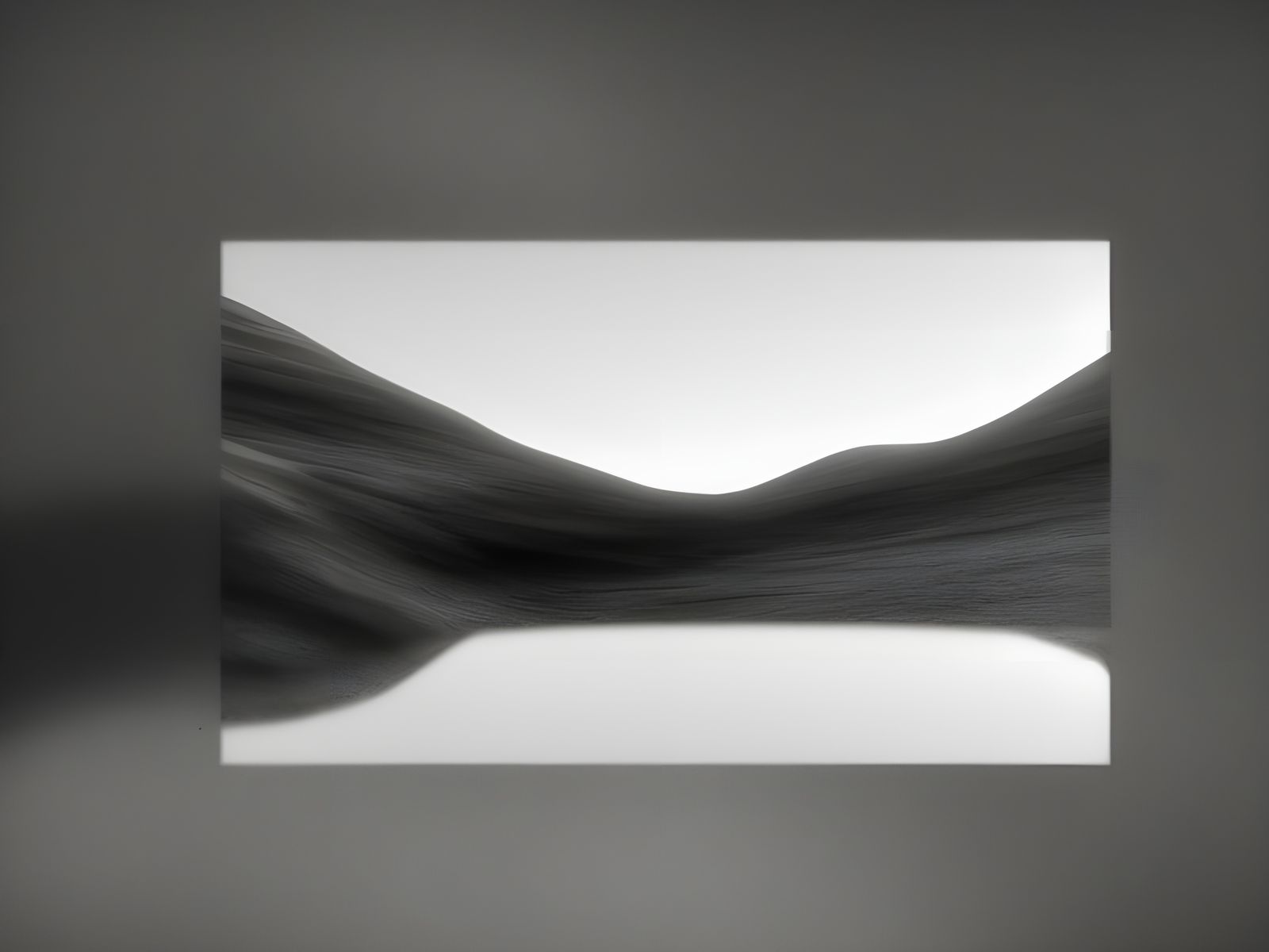 Surreal Minimalist Landscape in Ambient Hues