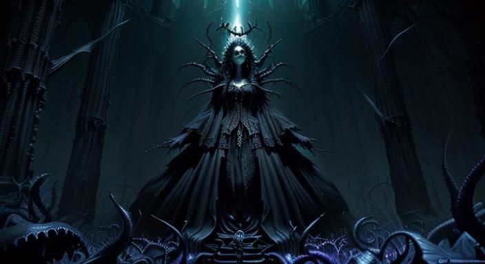 Eldritch Macabre Masterpiece: Supernatural Embrace