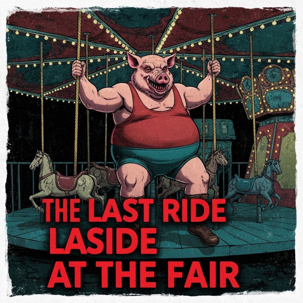 Pig-Headed Wrestler on Gothic Carousel