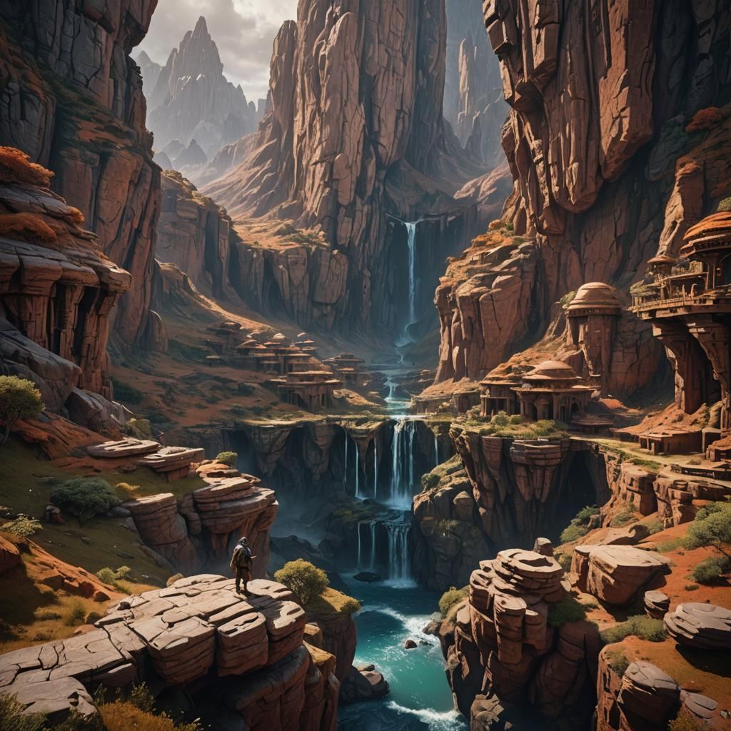 Detailed Matte Painting in Unreal Engine 5