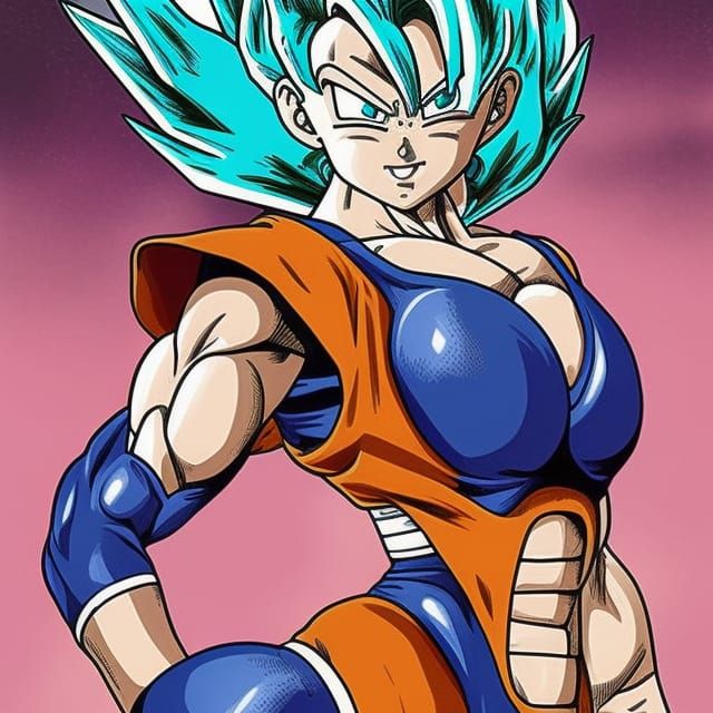 Bulma in Swimsuit: Dragon Ball Comic Art