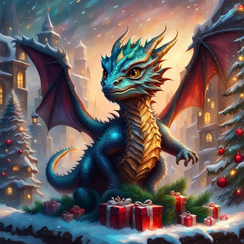 A Christmas Dragon