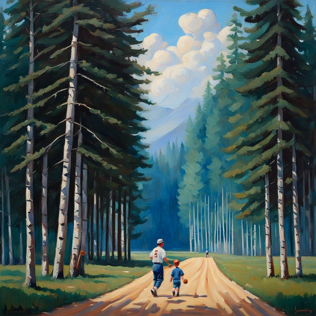 Playing on the road