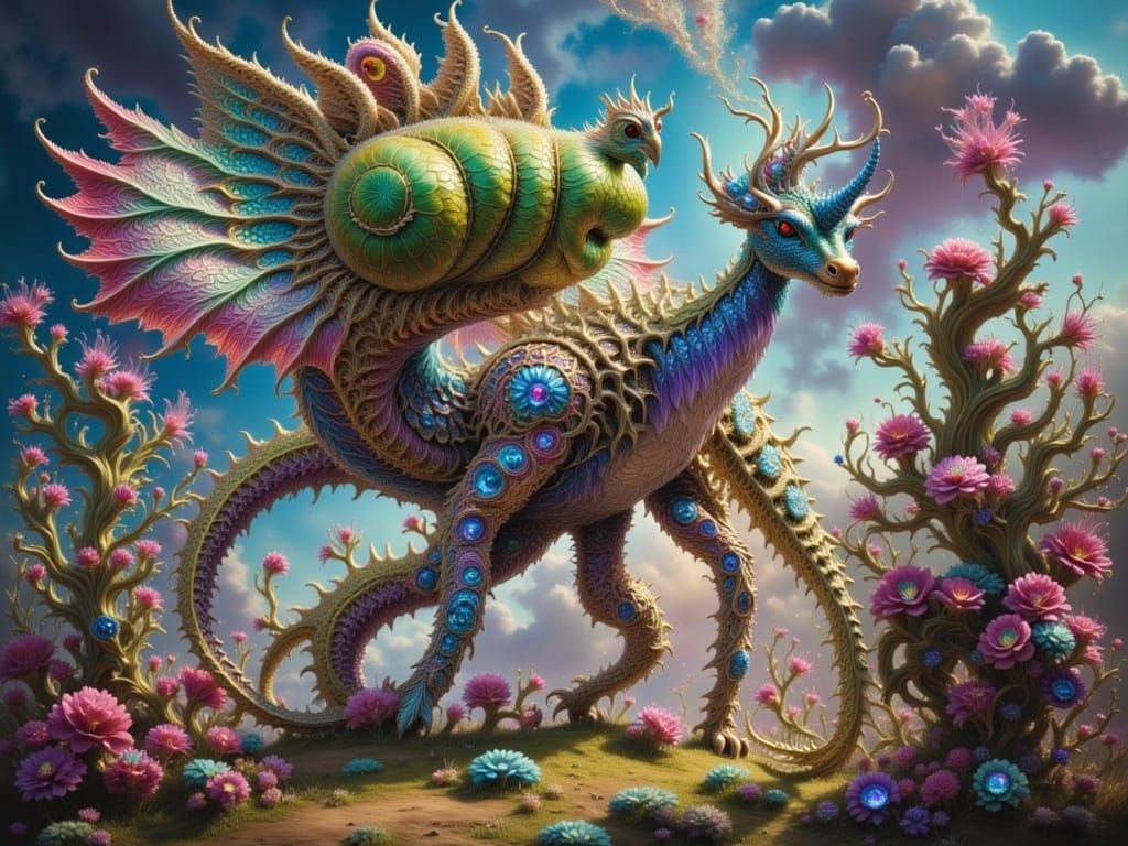 Iridescent Fantasy Art