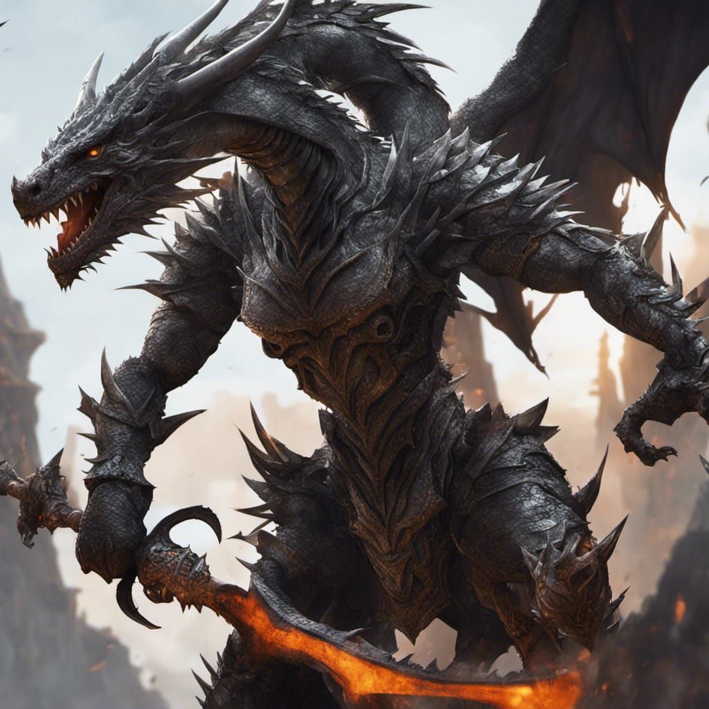 Black draconian marauder