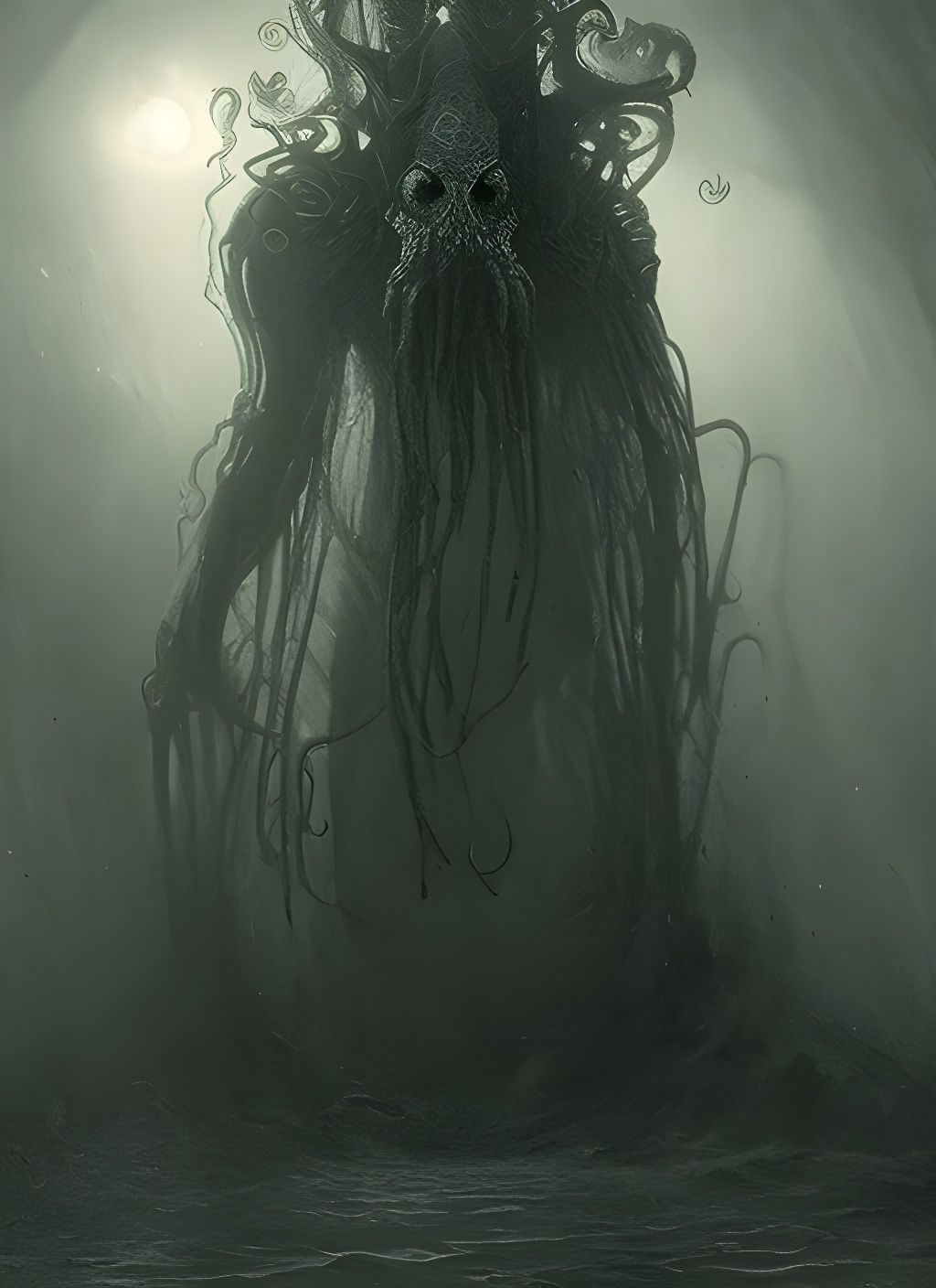 Cthulhu Horror in Gustave Doré Style