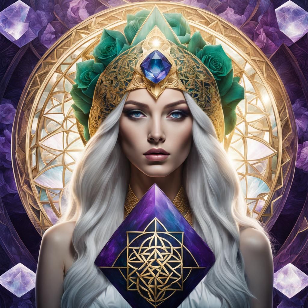 Atlantis Princess with Rose Code Crystal