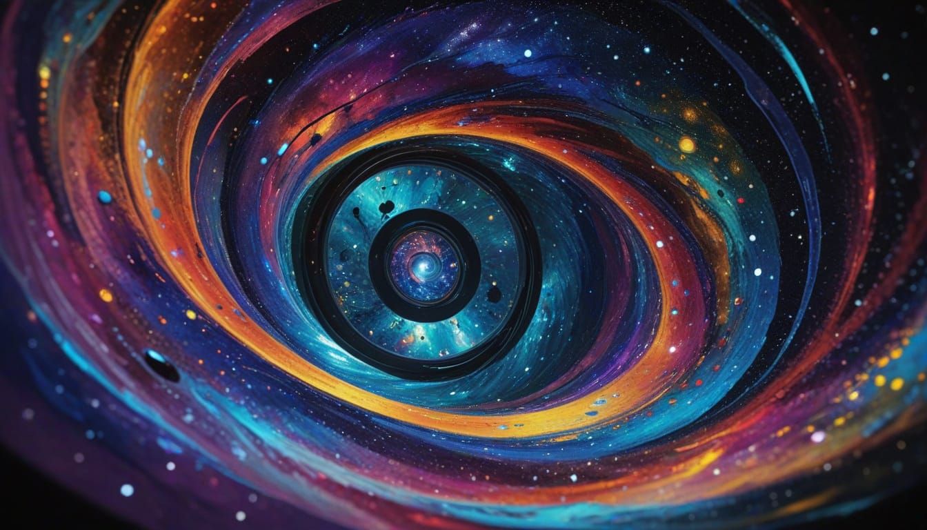 Tourbillons de plasma à grande vitesse en entonnoirs
Traduit du challenge de @millennium 😉