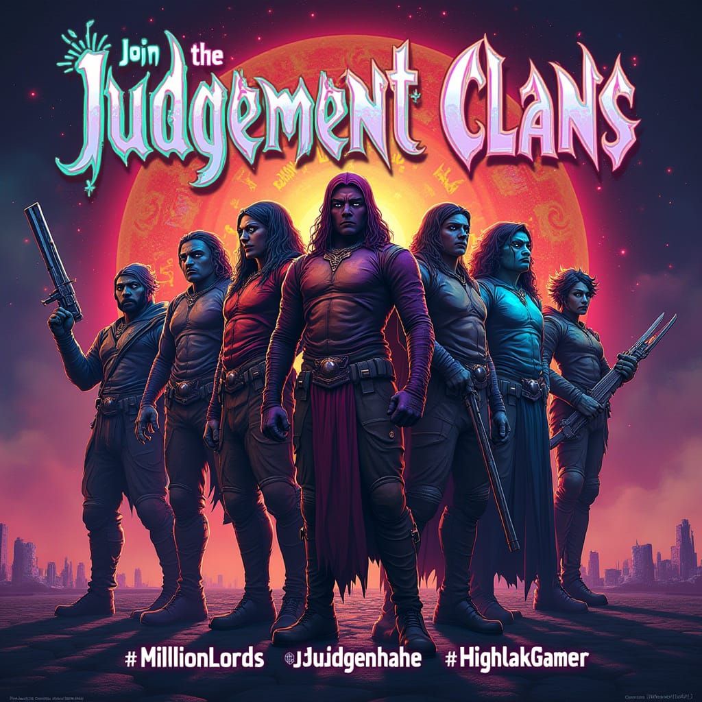 Heroes Unite in Vibrant Futuristic Clans