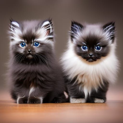 Hyperdetailed Kittens Playing: A Photorealistic Masterpiece