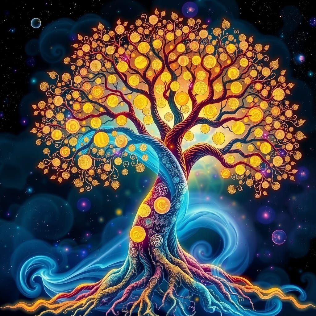 The sacred tree of life