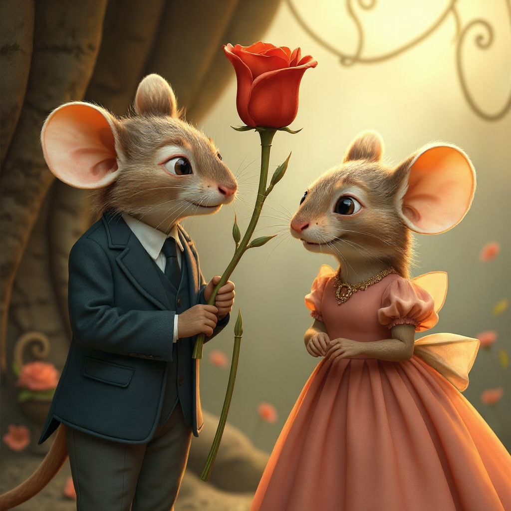 Mice in Love: A Fairytale Presentation