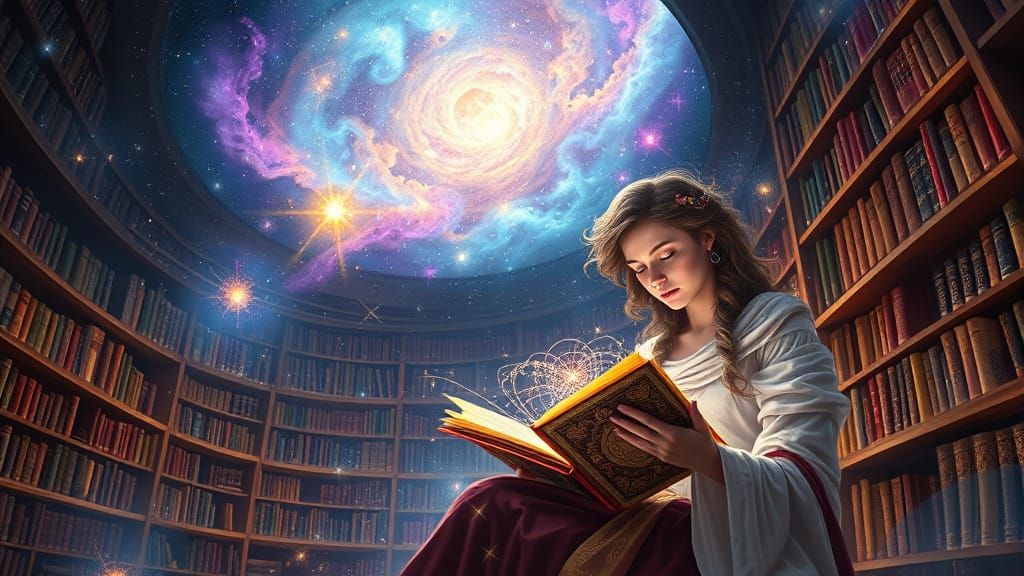 Celestial Library of Cosmic Lore