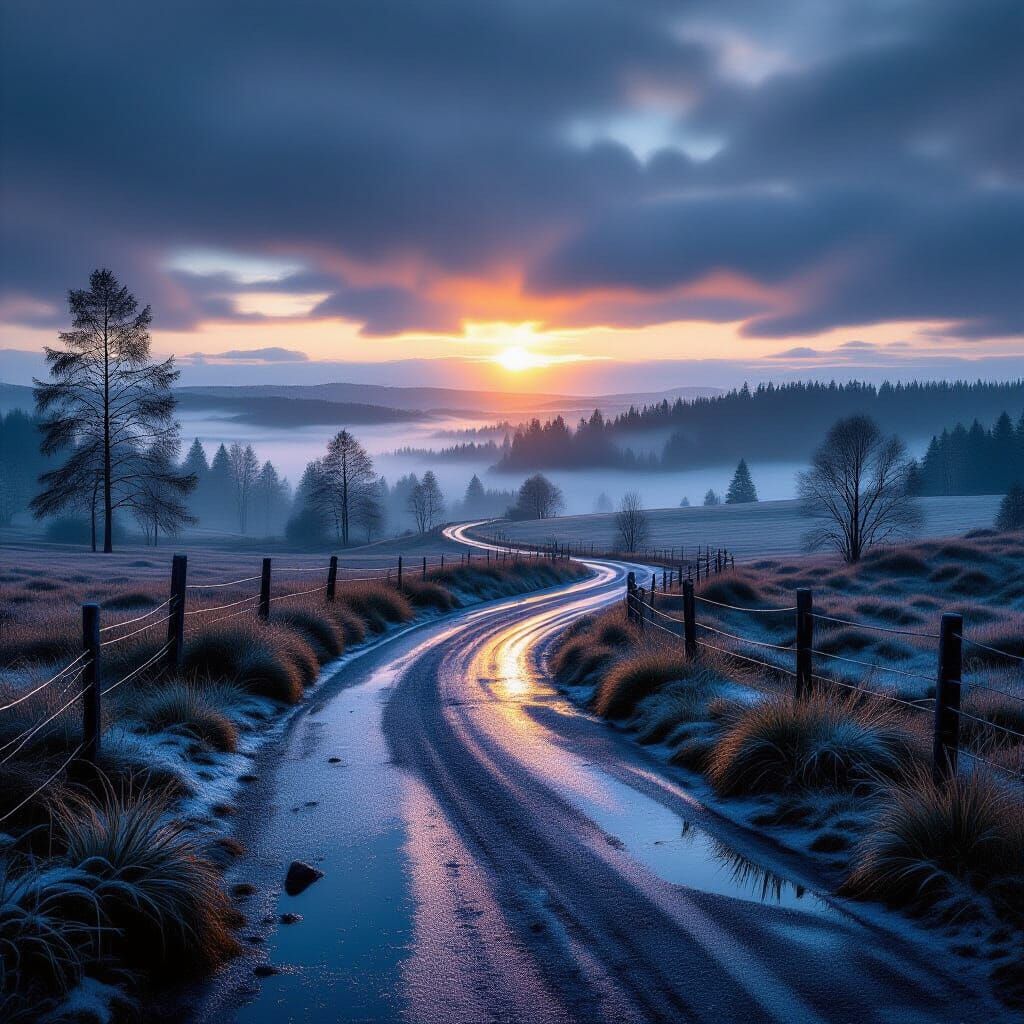 Lithuanian Landscape HDR Photograph