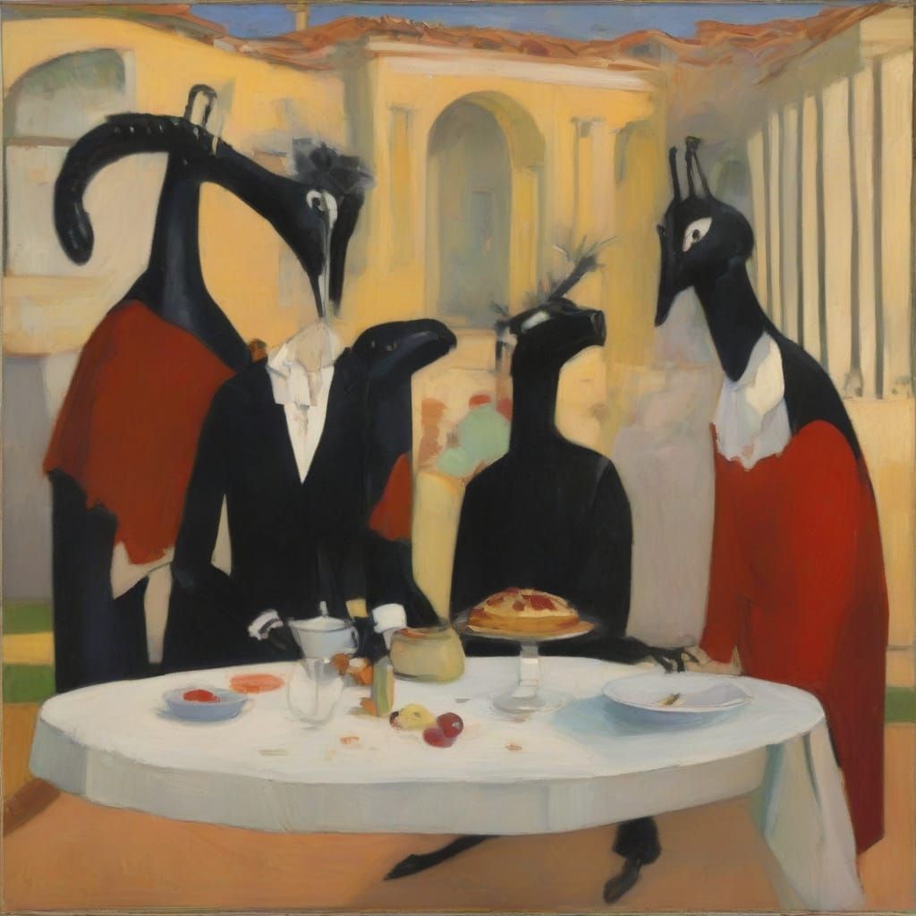 Giant Ants Celebrate Fake Holiday in Artistic Style