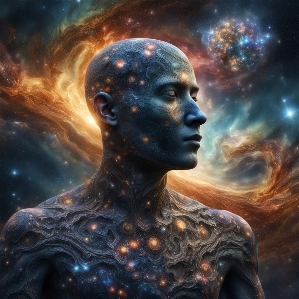 Cosmic Skin: A 3D Rendered Universe