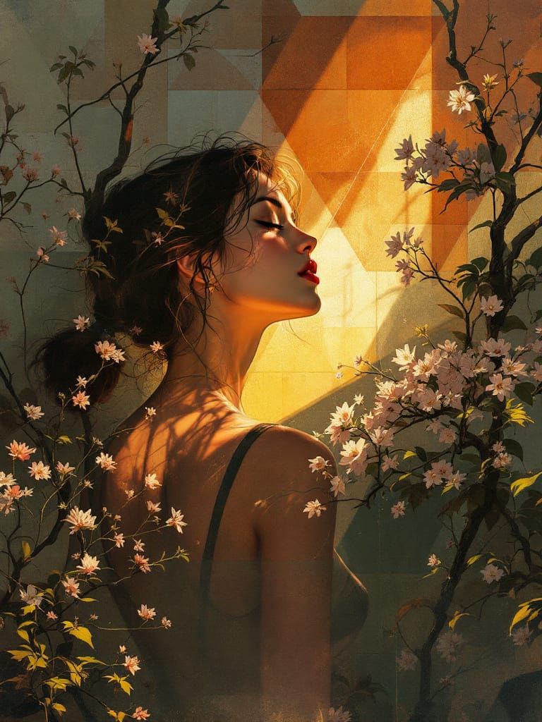 Dynamic Fusion of Art Styles with Radiant Glow